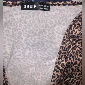 SHEIN Leopard Print Blouse thumbnail 2