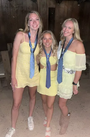 Beginning Boutique Yellow Linen Sundress thumbnail 2