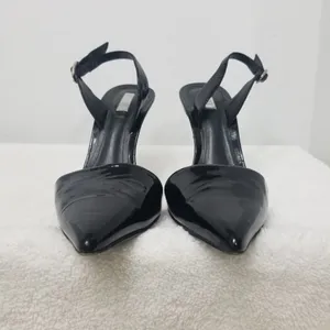 Schutz patent leather sling back heels thumbnail 5