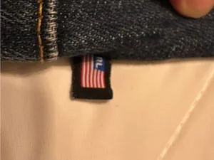 Polo Jeans Co. by Ralph Lauren Dark Blue Vintage Studded Denim Jacket - Size M thumbnail 9