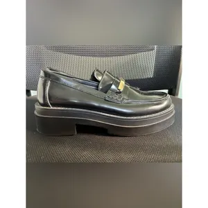 Steve Madden Rodrigo Black Loafer Platform Punk School Girl Sz 6.5 thumbnail 4