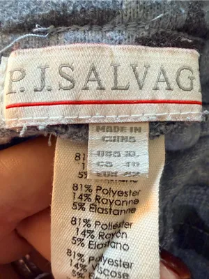 PJ Salvage Women's Blue Camo Print Jogger Pants and Matching Tank thumbnail 4