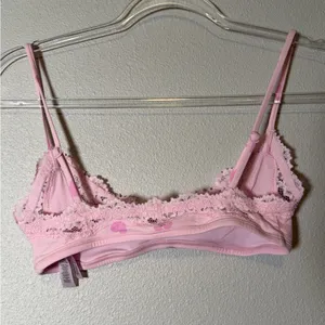 NWOT Skims valentines bralette *dust mark* hearts thumbnail 7
