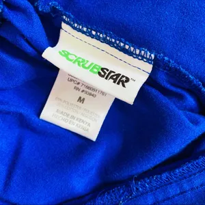 Scrubstar Blue Winter Snowflakes Medical Scrubs Set Size Medium Scrub Top & Pants thumbnail 14