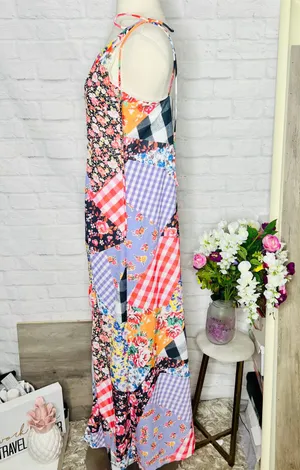 Jaded London Patchwork Dress thumbnail 8