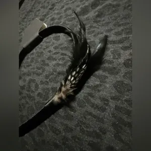 Black Feather Headband thumbnail 2
