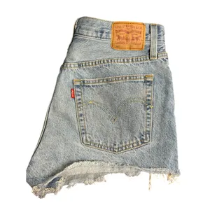Levi’s 501 Button Fly Distressed Jean Shorts Size 30 thumbnail 3