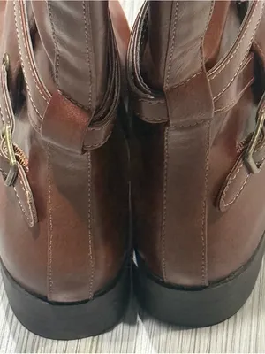 Esprit Brown Knee High Riding Boots Women’s Size 8M NWOB Buckle Zip thumbnail 9