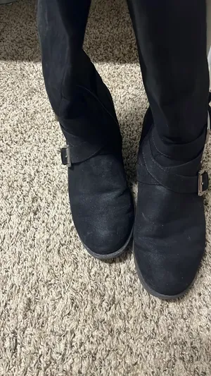 Black tall boots thumbnail 2