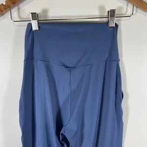 OFFLINE by Aerie Real Me High Waisted Joggers Blue Small‎ Pockets Activewear thumbnail 7