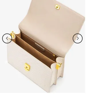 JW PEI Flag Bag in Ivory Lizard thumbnail 4