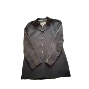 Garfield Marks Blazer Womens Size 6 Black Lined 4 Button Front Collar USA Made thumbnail 2