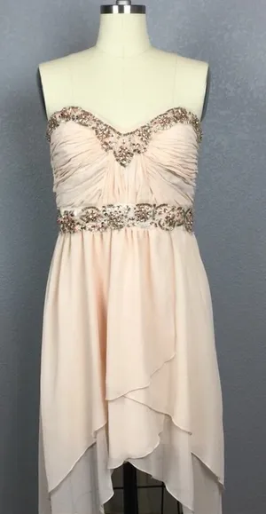 •Sequins Hearts• Chiffon Dress thumbnail 1
