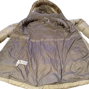 Eddie Bauer Lodge Cascadian Down Parka Womens Small Gray Fur Trim Hood‎ Coat thumbnail 4