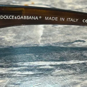Dolce & Gabbana Brown Tortoise sunglasses with Dolce & Gabbana Hard Case thumbnail 6
