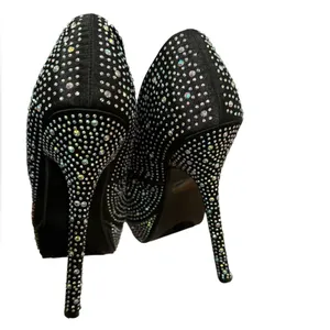 Delicacy Deluxy Platform Dance Club Stiletto Bling Jeweled Shoes 6.5 thumbnail 6