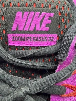 Nike Air Zoom Pegasus 32 6.5Y Purple Pink Black Running Shoes 759972-500 thumbnail 7