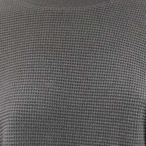 Abercrombie & Fitch Gray Batwing Sleeve Crop Poncho Sweatshirt Sweater Top S/M thumbnail 2
