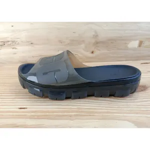 UGG Jella Clear Slide Sandals Black Transparent Chunky Lug Sole Women's US 8 thumbnail 5