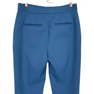 Ann Taylor Womens Blue Pintuck Front Ankle Trousers Pants Size 6 Business Casual thumbnail 5