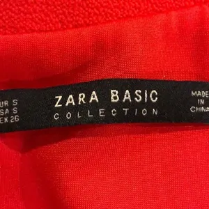 ZARA Red Cold Shoulder Above the Knee Dress Size S thumbnail 7