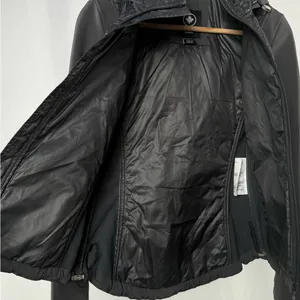 Halifax Traders Quilted Full Zip Hooded‎ Jacket in Black Size Extra Small thumbnail 7