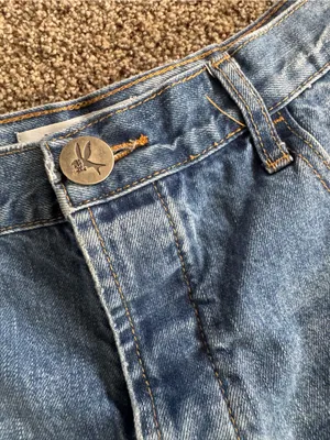 One Teaspoon Distressed Denim Women's Shorts - Blue thumbnail 4