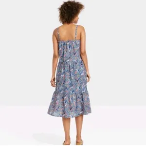 Tiered A Line Cotton Dress thumbnail 3
