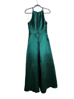 Lulus Green High Low Formal Dress Size Medium NWT Wedding Guest Dress thumbnail 3