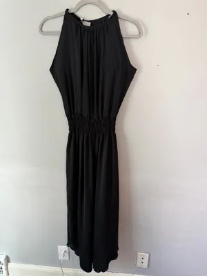 SheBird The Emma Satin Bra Dress Black 2 Small thumbnail 2