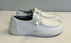 Hey Dude Wendy Slip On Casual Shoe - Silk Moon | 40052-1K6 Size 8.0 thumbnail 3