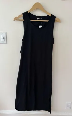 New with Tags GAP Cotton Midi Dress features back tie / Large thumbnail 5