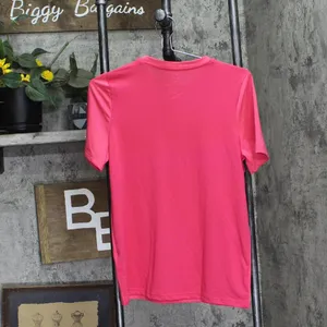 NWT Reebok Womens Active Wear Tee Pullover Shirt Top 100205295 Bold Pink M thumbnail 4