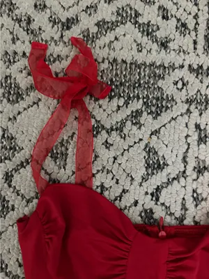 Princess Polly Red Bodysuit thumbnail 3