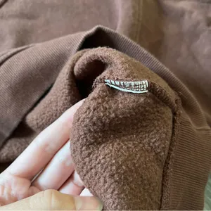 Zara Chocolate Brown CropTop Sweatshirt thumbnail 3
