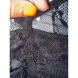Whimsigoth Black Floral Lace Bell Sleeve‎ V-Neck Sheer Gothic Top L Victorian thumbnail 4