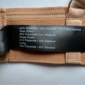 Pepper Everyday Lace Triangle Bralette in Tuscan‎ Tan size small thumbnail 6
