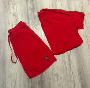 NEW Comfrt Pajama Set Red Size XS thumbnail 1