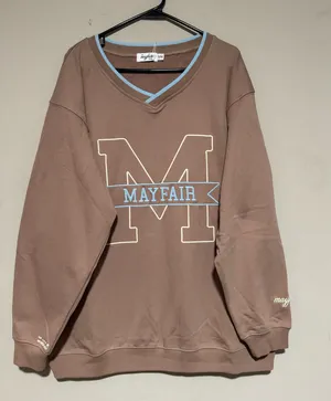 Mayfair v-neck sweatshirt thumbnail 1