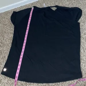 5/$30 🎈 Fabletics women’s small black Whitney‎ cut out tee thumbnail 6