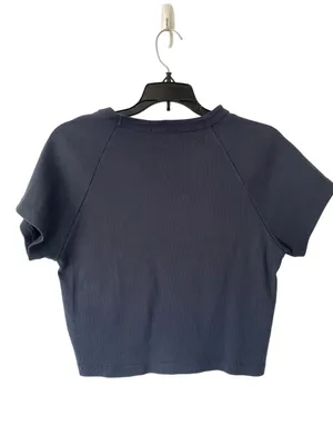 Madhappy Dark Gray Baby Ribbed Crop T-shirt size XL thumbnail 2
