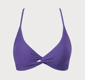 BERLOOK Purple Twist Cross Back Bikini Top AND BOTTOM 46 thumbnail 5