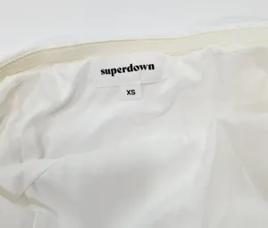 Superdown Quincy Strapless Top in White XS thumbnail 6