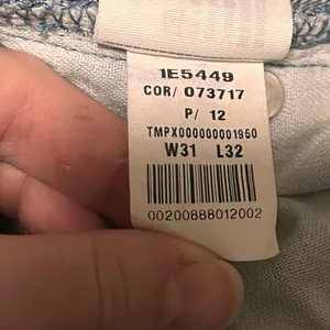 NWOT 31 W 32 L Abercrombie & Fitch Dark Blue Skinny Jeans 95% Cotton Streetwear thumbnail 7