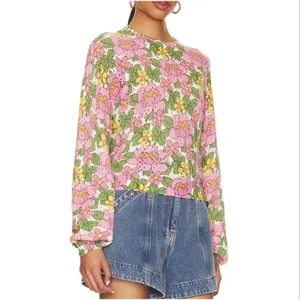 Show Me Your Mumu Vienna Sweater in Fresh Floral Size Large thumbnail 11