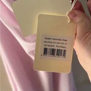 NET Peppermayo Blossom Hearts Maxi Dress - Pink Peony thumbnail 6