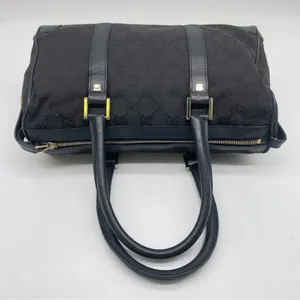 Gucci mini Boston bag canvas and leather thumbnail 10