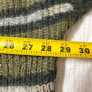 Free People Alpaca Sid Stripe Oversized Pullover Sweater; size medium thumbnail 7