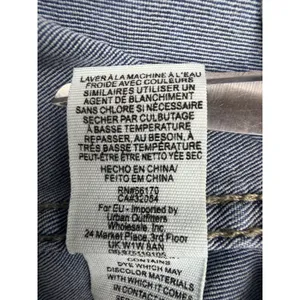 Free People Modern Femme Denim Mini Skirt Medium Wash Blue Size 6 OB502854 thumbnail 4
