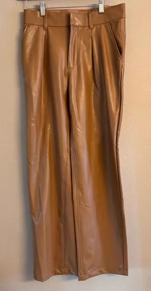 ABERCROMBIE Faux Leather‎ Pants thumbnail 1